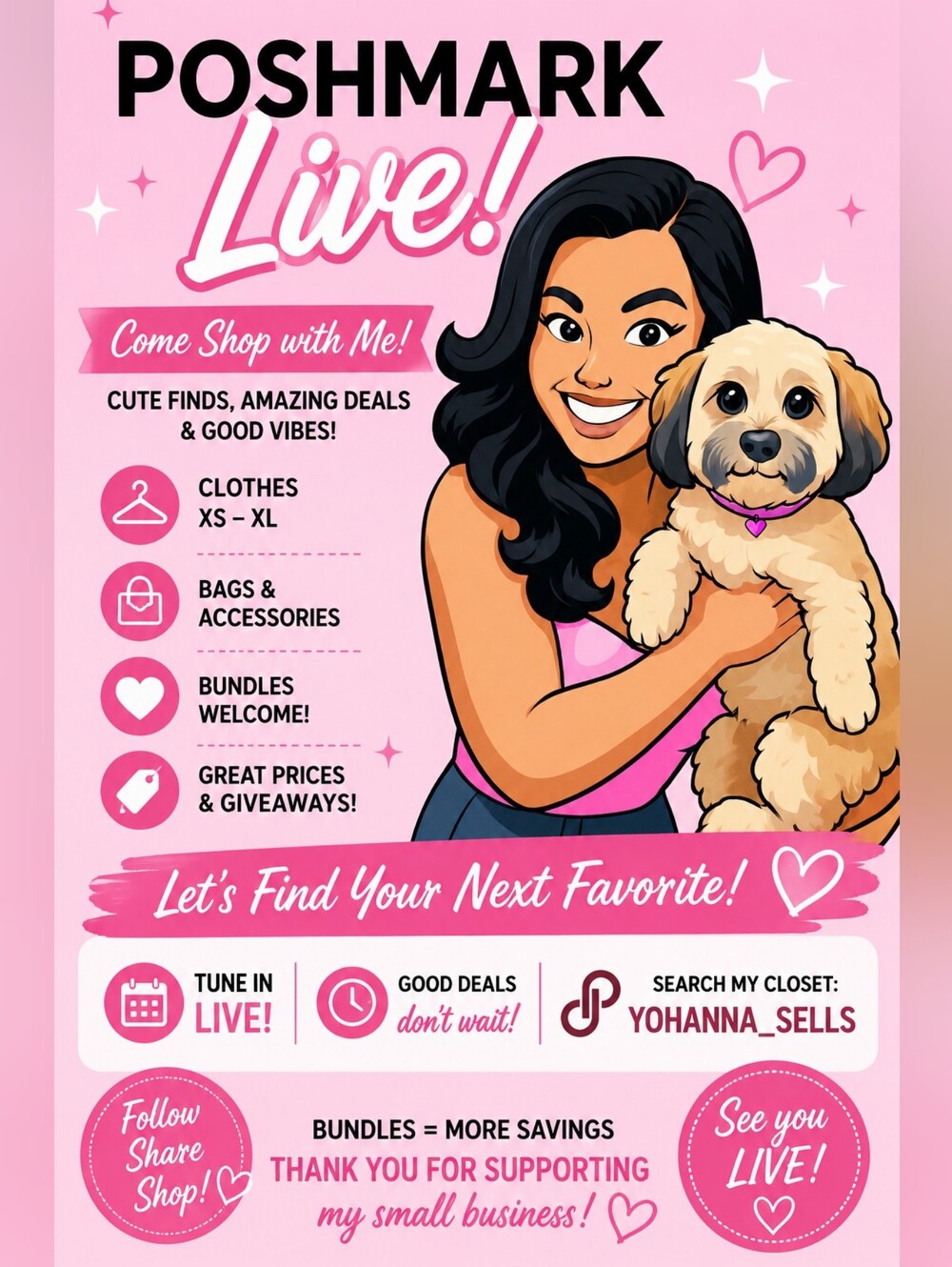 Yohanna_sells Is Live, Moving SALE SHOW!! 🎁🛍